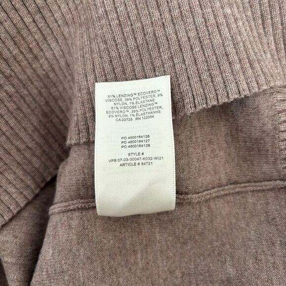 Wilfred Free Aritzia Souvenir Sweater Oversized V-neck pullover Women's Size 3 - Picture 8 of 9